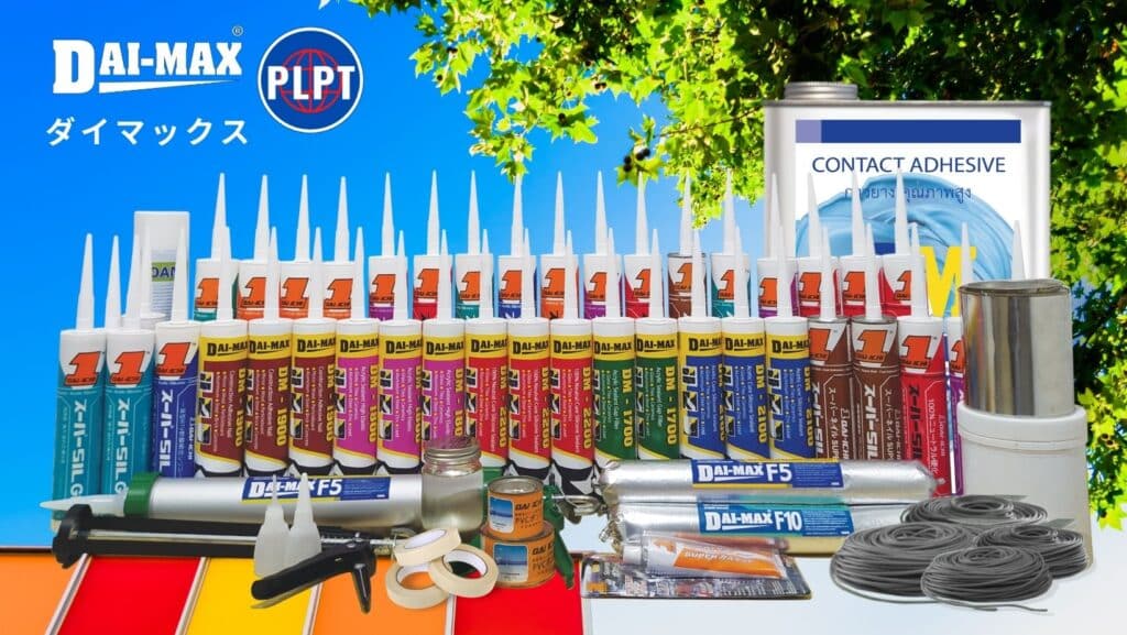 silicone sealant pu polyurethane adhesive daimax plpt global supply