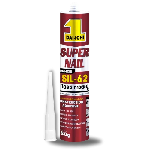 Construction Adhesive Super Nail Sil62 Daiichi
